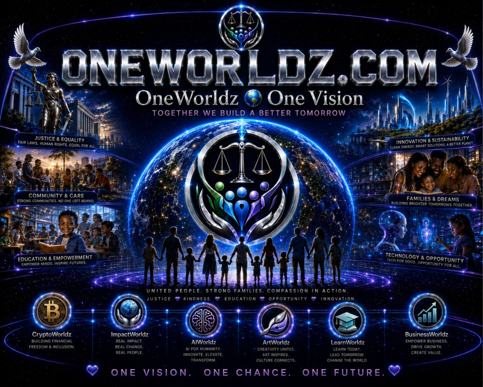 Approved Worldz desktop design